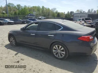2011 Infiniti M37 with VIN JN1BY1AR7BM375581, listed as a Copart auction lot 53846615 with 167,188 mi miles and Clean Title. Bid and sale history available at carsss.com. Image 2.