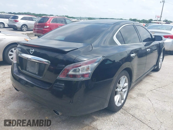 2013 Nissan Maxima SV with VIN 1N4AA5AP3DC830542, listed as a IAAI auction lot 42127767 with 161,990 mi miles and . Bid and sale history available at DreamBid. Image 4.