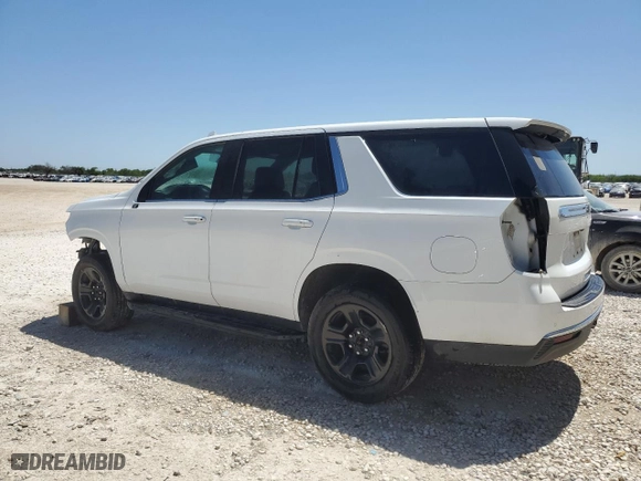 2022 Chevrolet Tahoe Commercial with VIN 1GNSCLED8NR247807, listed as a Copart auction lot 48944945 with 0 mi miles and Clean Title. Bid and sale history available at carsss.com. Image 2.