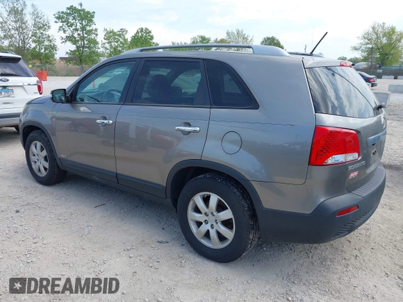 2011 Kia Sorento LX with VIN 5XYKTDA15BG178563, listed as a IAAI auction lot 42259714 with 174,268 mi miles and . Bid and sale history available at DreamBid. Image 3.