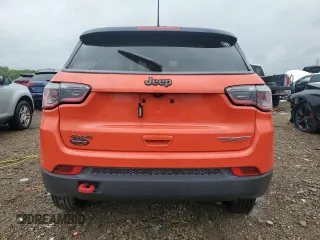 2019 Jeep Compass Trailhawk с VIN 3C4NJDDB4KT712197, выставлен на аукционе Copart как лот 57431805 с пробегом Не указан миль и Списание • Salvage title. История ставок и продаж доступна на DreamBid. Изображение 6.