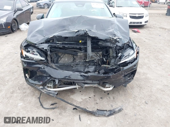 2024 Volvo S60 Core Dark Theme with VIN 7JRL12TK3RG297323, listed as a IAAI auction lot 42514589 with 33,757 mi miles and . Bid and sale history available at DreamBid. Image 6.