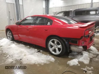2013 Dodge Charger RT with VIN 2C3CDXCT5DH652487, listed as a Copart auction lot 77662204 with 114,174 mi miles and Salvage Title. Bid and sale history available at carsss.com. Image 2.