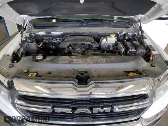 2019 Ram 1500 Big Horn with VIN 1C6SRFFT5KN708244, listed as a Copart auction lot 56981135 with 86,903 mi miles and Salvage title. Bid and sale history available at DreamBid. Image 11.