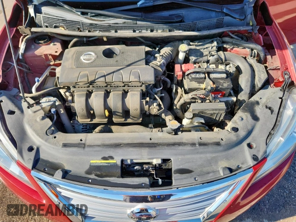 2014 Nissan Sentra SV z VIN 3N1AB7AP3EY284971, wystawiony jako Copart lot #58143175 z przebiegiem 96 590 mil mil oraz Szkoda całkowita • Salvage title. Historia ofert i sprzedaży dostępna na DreamBid. Obrazek 11.