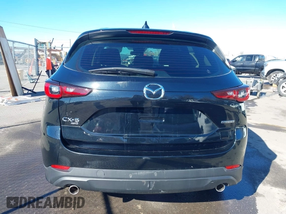 2023 Mazda CX-5 2.5 S with VIN JM3KFBAM9P0230299, listed as a IAAI auction lot 41656657 with 17,290 mi miles. Bid and sale history available at carsss.com. Image 17.
