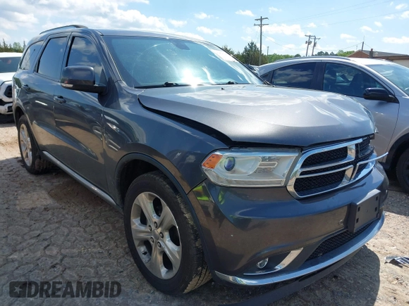 2014 Dodge Durango Limited with VIN 1C4RDJDG6EC477448, listed as a IAAI auction lot 41975706 with 183,430 mi miles and . Bid and sale history available at DreamBid. Image 1.