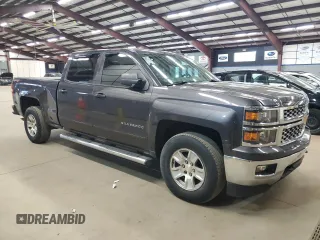 2015 Chevrolet Silverado 1500 LT with VIN 1GCUKREC6FF204312, listed as a Copart auction lot 55167855 with 214,807 mi miles and Clean Title. Bid and sale history available at DreamBid. Image 4.