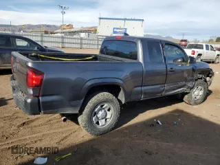 2021 Toyota Tacoma SR with VIN 3TYSX5EN1MT007634, listed as a Copart auction lot 81988814 with 104,002 mi miles and Salvage title. Bid and sale history available at DreamBid. Image 3.