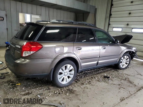 2009 Subaru Outback Limited z VIN 4S4BP66C397339618, wystawiony jako Copart lot #51185985 z przebiegiem Nie podano mil oraz Nie do naprawy • Non repairable. Historia ofert i sprzedaży dostępna na DreamBid. Obrazek 3.
