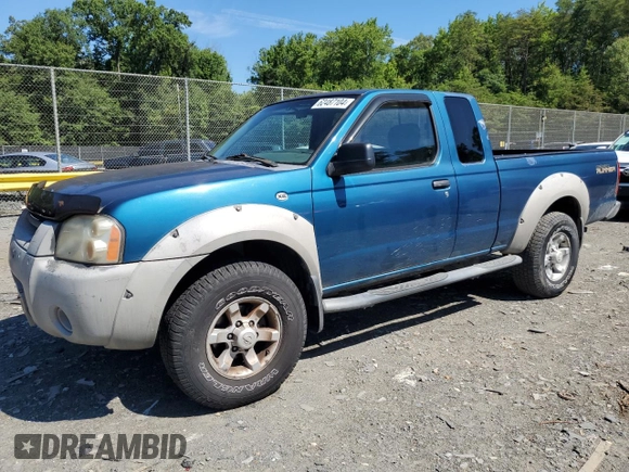 2001 Nissan Frontier SE Desert Runner with VIN 1N6ED26T31C314052, listed as a Copart auction lot 62487104 with 103,507 mi miles and Non repairable. Bid and sale history available at DreamBid. Image 1.