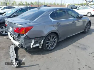 2015 Lexus GS 350 with VIN JTHBE1BL2FA016368, listed as a IAAI auction lot 42140268 with 105,140 mi miles and . Bid and sale history available at DreamBid. Image 4.