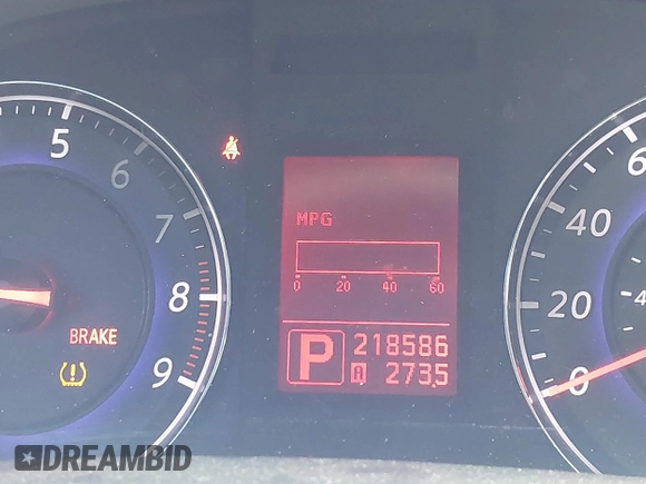 2008 Infiniti G35 Journey with VIN JNKBV61E08M220619, listed as a IAAI auction lot 42201762 with 218,586 mi miles and . Bid and sale history available at DreamBid. Image 16.