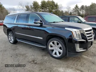 2017 Cadillac Escalade ESV Luxury z VIN 1GYS4HKJ4HR123772, wystawiony jako Copart lot #43765955 z przebiegiem 251 994 mil mil oraz Czysty tytuł • Clean title. Historia ofert i sprzedaży dostępna na DreamBid. Obrazek 4.