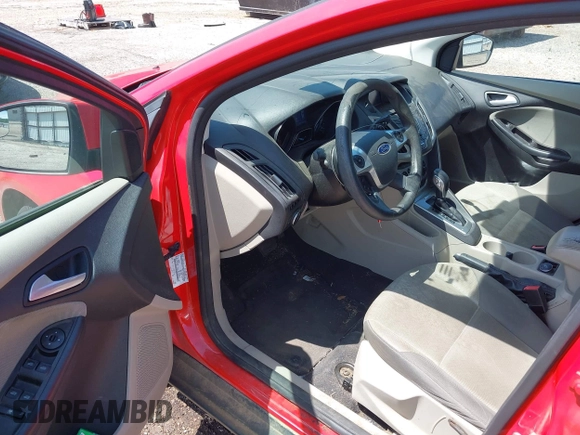 2014 Ford Focus SE with VIN 1FADP3F21EL196436, listed as a IAAI auction lot 42092612 with 159,305 mi miles. Bid and sale history available at carsss.com. Image 13.