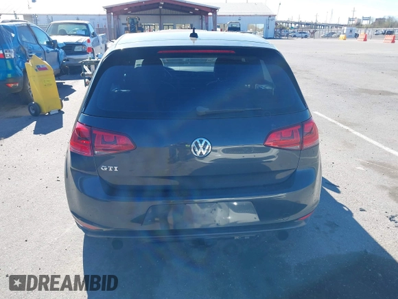 2016 Volkswagen Golf GTI SE with VIN 3VW5T7AUXGM038945, listed as a IAAI auction lot 41752353 with 125,253 mi miles. Bid and sale history available at carsss.com. Image 16.