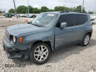 2017 Jeep Renegade Latitude with VIN ZACCJABB4HPF83533, listed as a Copart auction lot 60401695 with 104,622 mi miles and Salvage title. Bid and sale history available at DreamBid. Image 1.