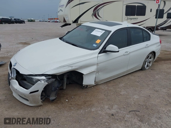 2014 BMW 3 Series 328i with VIN WBA3A5G5XENP32345, listed as a IAAI auction lot 42303835 with 100,235 mi miles and . Bid and sale history available at DreamBid. Image 2.