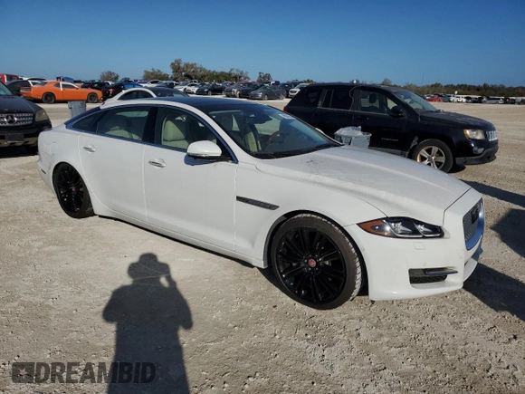 2016 Jaguar XJ Portfolio with VIN SAJWJ2GD5G8V89765, listed as a Copart auction lot 78094584 with Not provided miles and Non repairable. Bid and sale history available at DreamBid. Image 4.