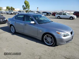 2004 BMW 5 Series 530i z VIN WBANA735X4B059230, wystawiony jako Copart lot #62853215 z przebiegiem 90 852 mil mil oraz Szkoda całkowita • Salvage title. Historia ofert i sprzedaży dostępna na DreamBid. Obrazek 4.