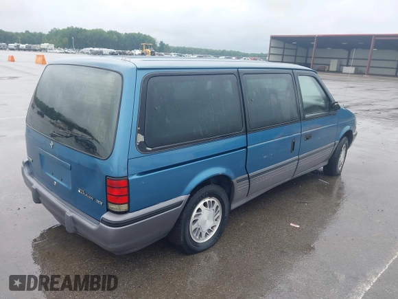 1992 Dodge Grand Caravan z VIN 1B4GH54R6NX218758, wystawiony jako IAAI lot #42362782 z przebiegiem 172 142 mil mil oraz . Historia ofert i sprzedaży dostępna na DreamBid. Obrazek 4.