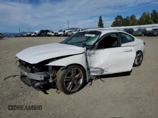 2016 BMW 4 Series 435i with VIN WBA3R1C51GK529405, listed as a Copart auction lot 52704835 with Not provided miles and Salvage title. Bid and sale history available at DreamBid. Image 1.