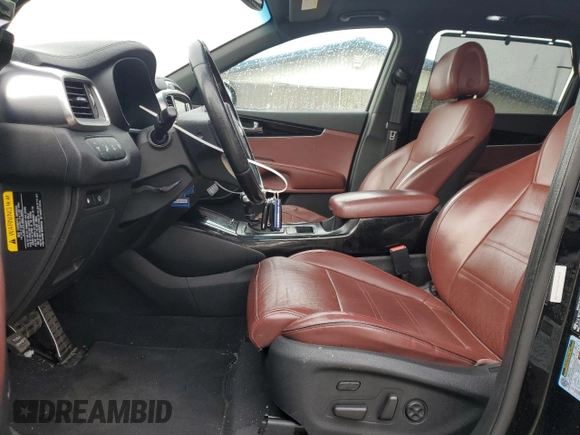 2016 Kia Sorento SXL z VIN 5XYPKDA15GG038139, wystawiony jako Copart lot #44463035 z przebiegiem 111 486 mil mil oraz Szkoda całkowita • Salvage title. Historia ofert i sprzedaży dostępna na DreamBid. Obrazek 7.