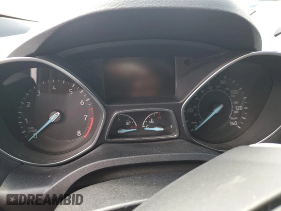 2017 Ford Escape Titanium with VIN 1FMCU0JD1HUA20454, listed as a Copart auction lot 74551324 with 0 mi miles and Non Repairable. Bid and sale history available at carsss.com. Image 9.