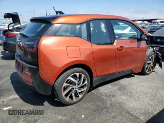 2015 BMW i3 with VIN WBY1Z4C51FV504267, listed as a Copart auction lot 62138693 with 49,769 mi miles. Bid and sale history available at carsss.com. Image 3.