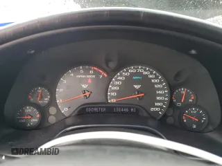 2002 Chevrolet Corvette with VIN 1G1YY22G625116965, listed as a Copart auction lot 44992355 with 136,446 mi miles and Salvage Title. Bid and sale history available at carsss.com. Image 9.