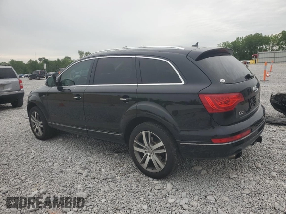 2015 Audi Q7 Premium Plus with VIN WA1LGAFE7FD013387, listed as a Copart auction lot 57763295 with 122,412 mi miles and Salvage title. Bid and sale history available at DreamBid. Image 2.