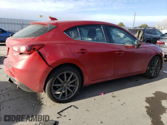 2014 Mazda 3 S Touring with VIN JM1BM1L30E1190845, listed as a Copart auction lot 85344714 with 123,775 mi miles and Salvage Title. Bid and sale history available at DreamBid. Image 3.