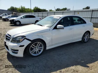 2014 Mercedes-Benz C 250 Sport with VIN WDDGF4HB2ER311836, listed as a Copart auction lot 60432065 with 170,911 mi miles and Salvage title. Bid and sale history available at DreamBid. Image 1.