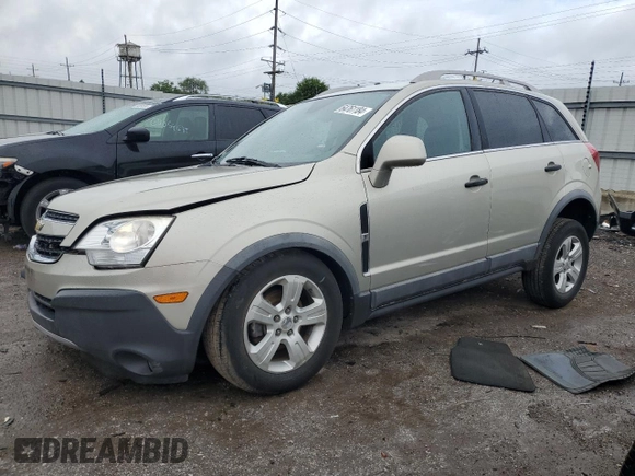 2013 Chevrolet Captiva Sport LS with VIN 3GNAL2EK2DS627418, listed as a Copart auction lot 64761184 with 82,313 mi miles and Salvage Title. Bid and sale history available at DreamBid. Image 1.