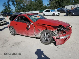 2002 Mercedes-Benz SLK-Class 3.2L with VIN WDBKK65F72F248313, listed as a Copart auction lot 76538554 with Not Provided miles and Salvage Title. Bid and sale history available at carsss.com. Image 4.