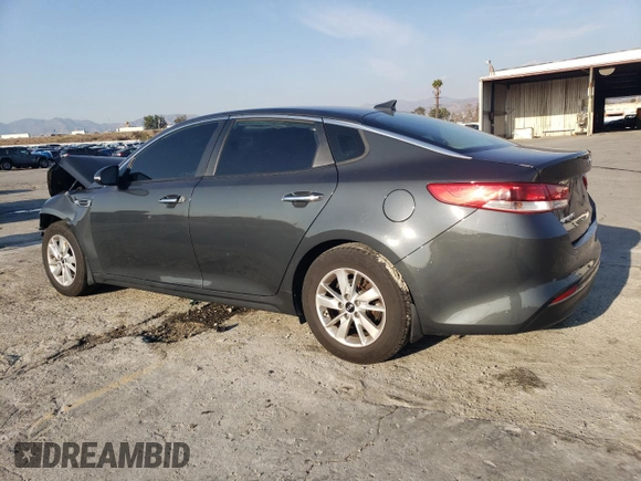 2016 Kia Optima LX with VIN KNAGT4L33G5070945, listed as a Copart auction lot 43010025 with 103,220 mi miles and Salvage Title. Bid and sale history available at carsss.com. Image 2.