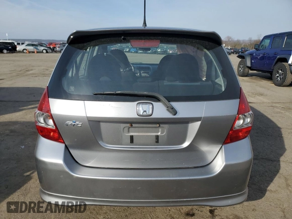 2007 Honda Fit Sport with VIN JHMGD37667S021883, listed as a Copart auction lot 48464925 with 100,444 mi miles and Clean Title. Bid and sale history available at carsss.com. Image 6.