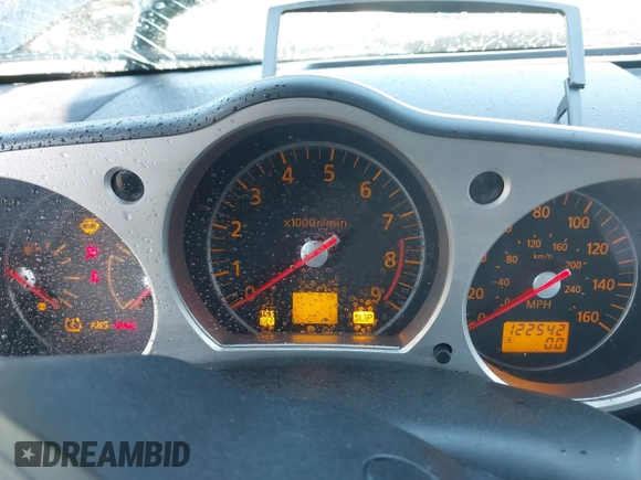 2008 Nissan 350Z with VIN JN1BZ34DX8M705621, listed as a IAAI auction lot 41835452 with 122,542 mi miles. Bid and sale history available at carsss.com. Image 7.