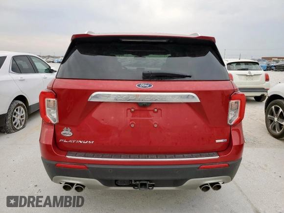2020 Ford Explorer Platinum with VIN 1FM5K8HC0LGC24311, listed as a Copart auction lot 53174255 with 44,022 mi miles and Clean title. Bid and sale history available at DreamBid. Image 6.