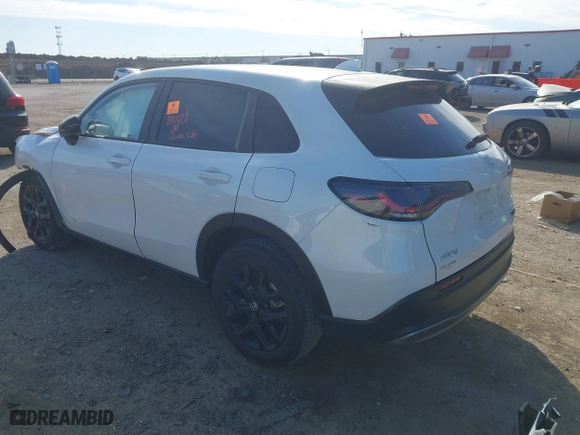 2023 Honda HR-V Sport with VIN 3CZRZ1H57PM721193, listed as a IAAI auction lot 41697447 with 1 mi miles. Bid and sale history available at carsss.com. Image 3.
