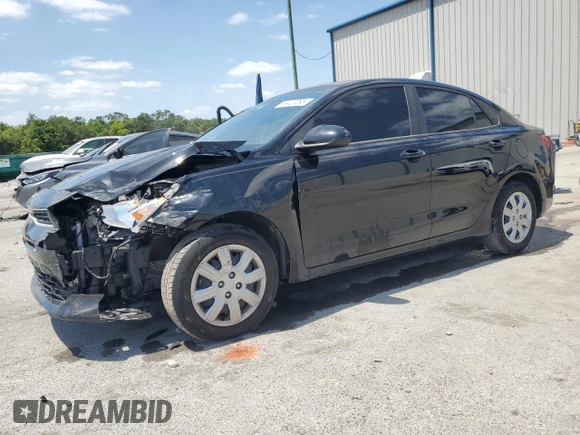 2023 Kia Rio LX with VIN 3KPA24AD3PE577081, listed as a Copart auction lot 54427095 with 18,292 mi miles and Non Repairable. Bid and sale history available at DreamBid. Image 1.