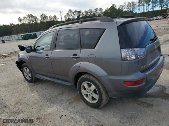 2010 Mitsubishi Outlander ES with VIN JA4AS2AW2AZ004118, listed as a Copart auction lot 86684914 with 110,278 mi miles and Salvage Title. Bid and sale history available at carsss.com. Image 2.