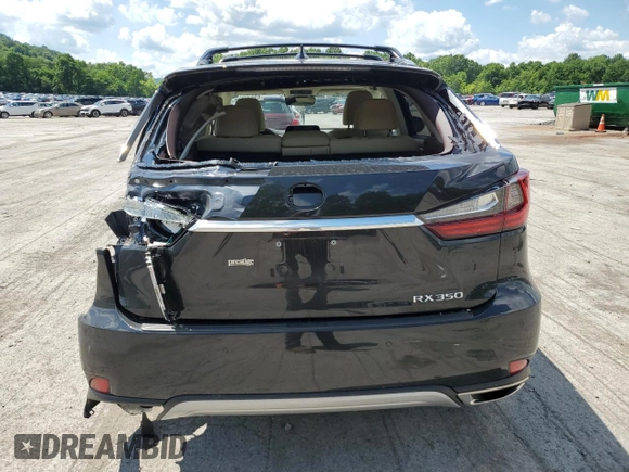 2020 Lexus RX 350 with VIN 2T2HZMDA3LC224243, listed as a Copart auction lot 63341525 with 28,213 mi miles and Salvage title. Bid and sale history available at DreamBid. Image 6.