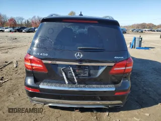 2017 Mercedes-Benz GLS with VIN 4JGDF6EE1HA758051, listed as a Copart auction lot 77735103 with 113,748 mi miles. Bid and sale history available at carsss.com. Image 6.