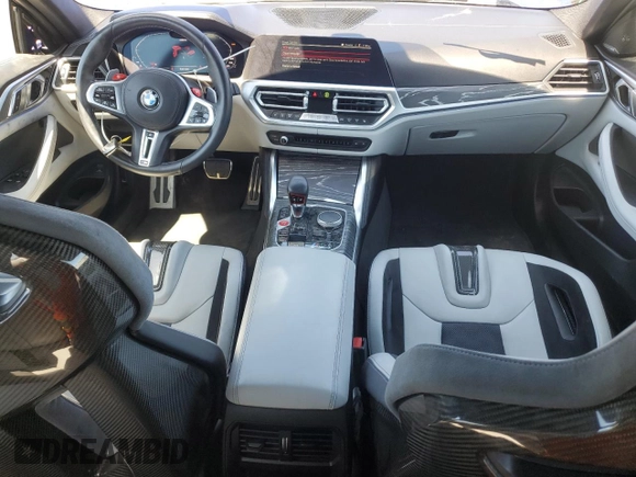 2021 BMW M4 Competition with VIN WBS33AZ03MCG77153, listed as a Copart auction lot 49113644 with 21,147 mi miles and Salvage Title. Bid and sale history available at carsss.com. Image 8.