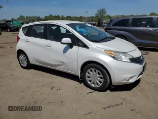 2014 Nissan Note SV with VIN 3N1CE2CP2EL404367, listed as a Copart auction lot 54251875 with 56,476 mi miles and Clean Title. Bid and sale history available at DreamBid. Image 4.