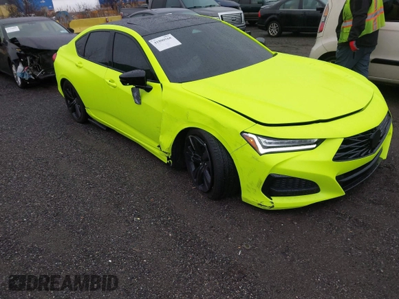 2024 Acura TLX Technology with VIN 19UUB5F40RA001225, listed as a IAAI auction lot 41800568 with 9,412 mi miles and . Bid and sale history available at DreamBid. Image 1.