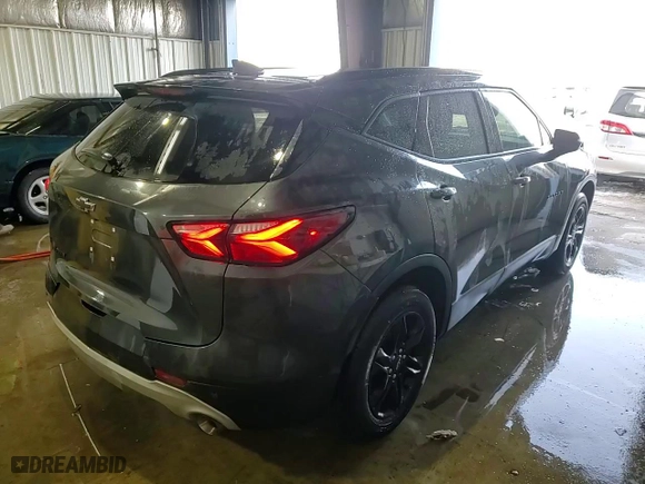 2021 Chevrolet Blazer LT with VIN 3GNKBCR41MS527044, listed as a Copart auction lot 45596135 with 62,369 mi miles and Salvage Title. Bid and sale history available at carsss.com. Image 15.
