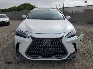 2025 Lexus NX 350h Premium with VIN 2T2GKCEZXSC047400, listed as a Copart auction lot 62579945 with 4,222 mi miles and Salvage title. Bid and sale history available at DreamBid. Image 5.