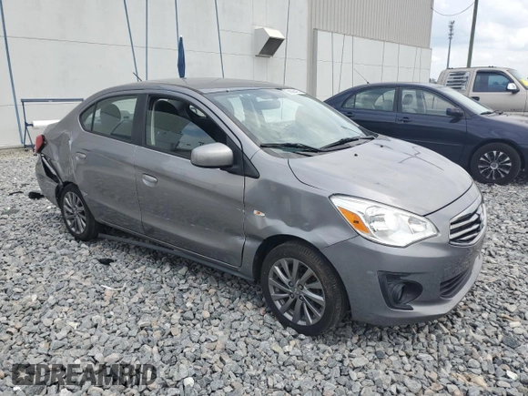 2019 Mitsubishi Mirage ES with VIN ML32F3FJ8KHF04301, listed as a Copart auction lot 56006405 with 83,055 mi miles and Non repairable. Bid and sale history available at DreamBid. Image 4.